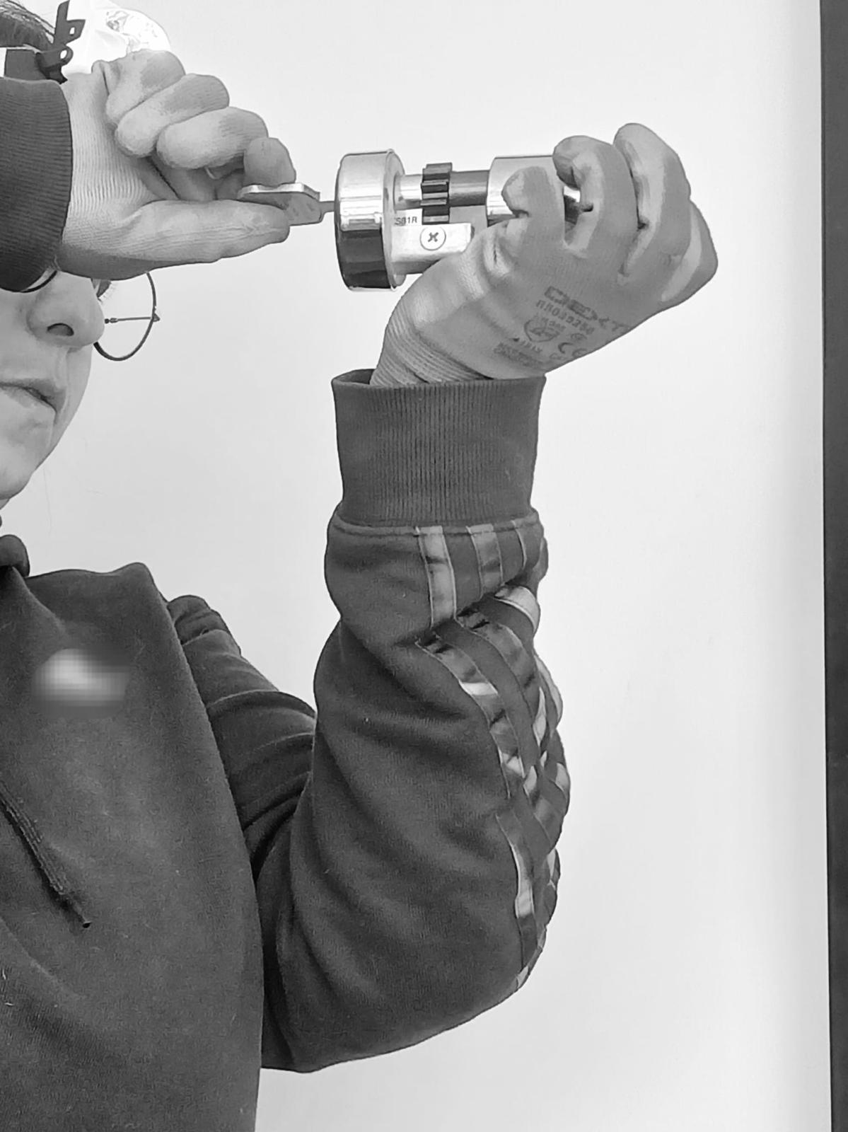 Installation serrure haute sécurité